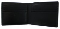 Joop Loreto 'Nestor' Billfold SH2 Kartenetui Querformat RFID safe echt Leder black