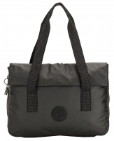 Kipling 'Perlani' Basic Plus Laptoptasche black metallic