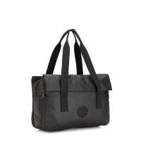 Kipling 'Perlani' Basic Plus Laptoptasche black metallic