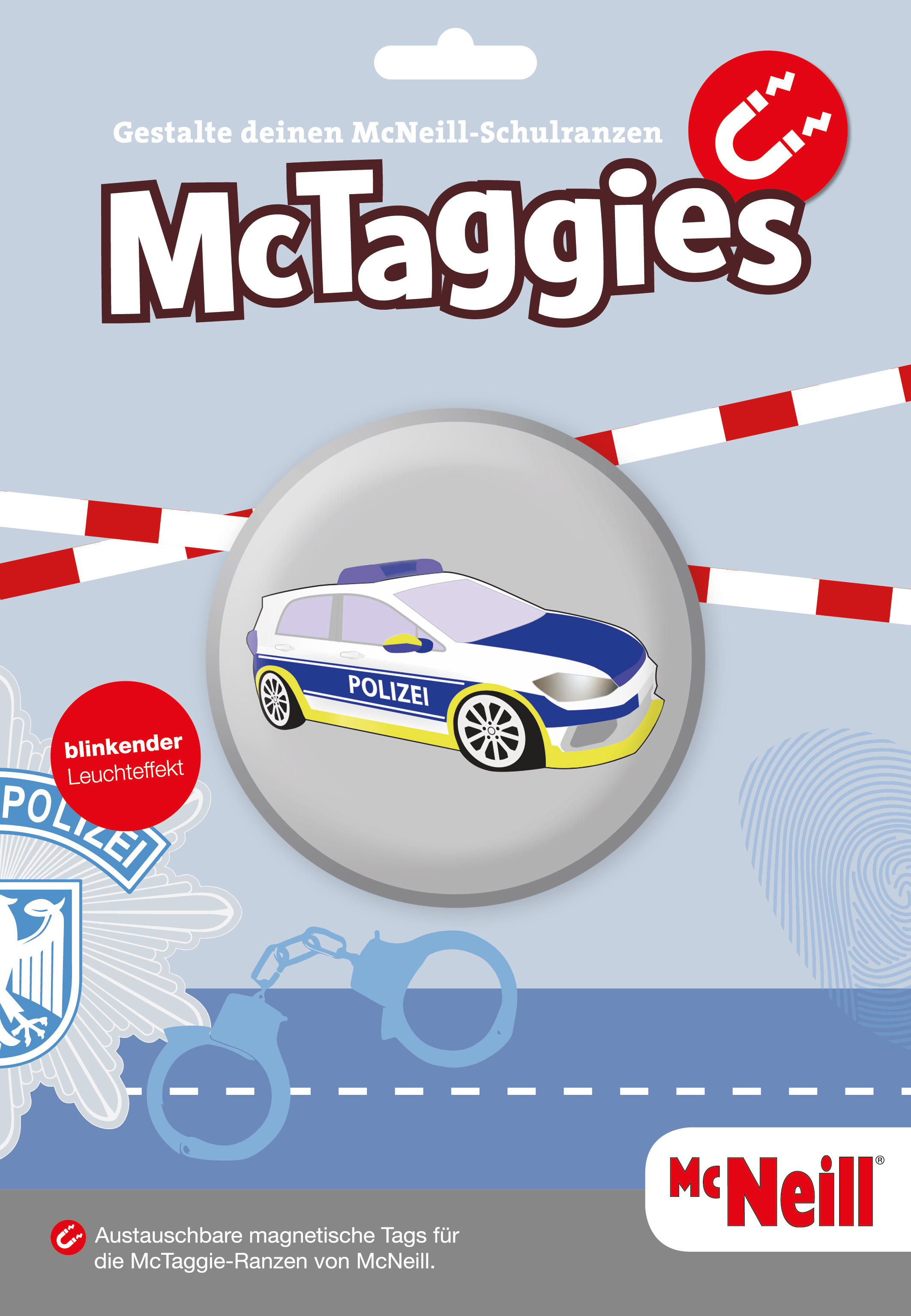 McNeill 'Polizei' McTaggie-Set blinkend