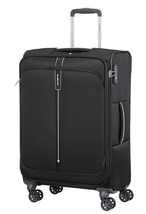 Samsonite 'Popsoda' 4-Rad Trolley erweiterbar 66cm 68/73,5l 2,9kg schwarz