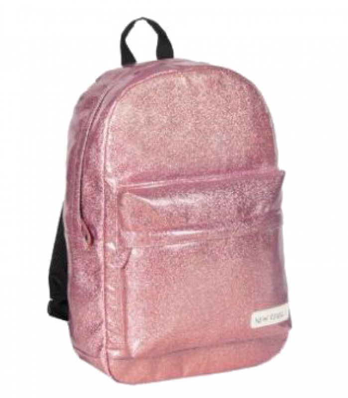 New Rebels Glitter Rucksack pink
