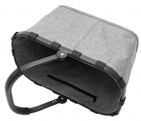 Reisenthel 'Carrybag' frame Einkaufskorb mit Alurahmen twist silver
