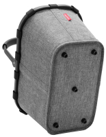Reisenthel 'Carrybag' frame Einkaufskorb mit Alurahmen twist silver