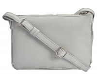 Voi 'Hattie' Schultertasche echt Leder cloud/beige