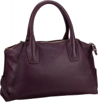 Voi 'Stella' Schultertasche echt Leder plum