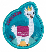 Coocazoo 'StyleTyle' Klett-Patch Lama