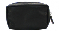 M-Collection 'Melmak' Schlüsseletui mit Reißverschluss echt Leder black