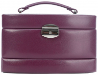 Windrose 'Merino Moda' Schmuckkoffer automatic mit Etui Feinsynthetik aubergine