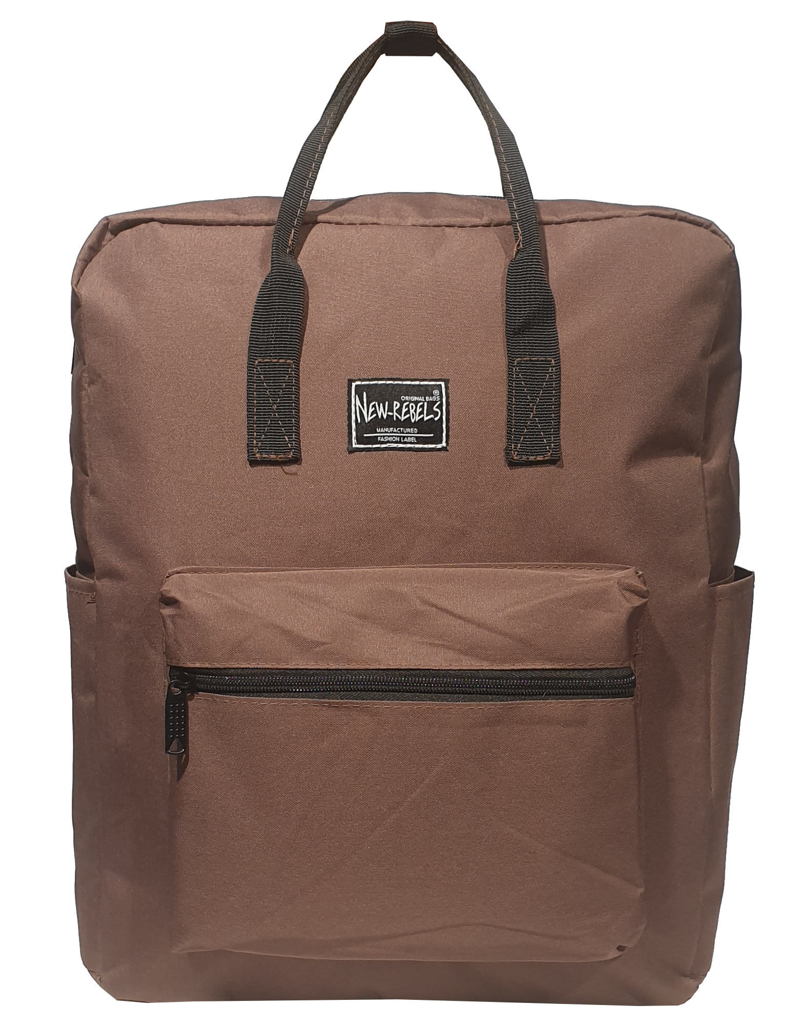 New-Rebels 'Artica' Rucksack mit Griffe braun/schwarz