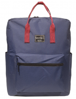 New-Rebels 'Artica' Rucksack mit Griffe navy-rot