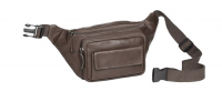 Justified Bags 'Deborah' Bauchtasche II. echt Leder braun