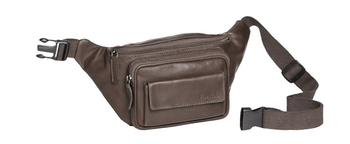 Justified Bags 'Deborah' Bauchtasche II. echt Leder braun