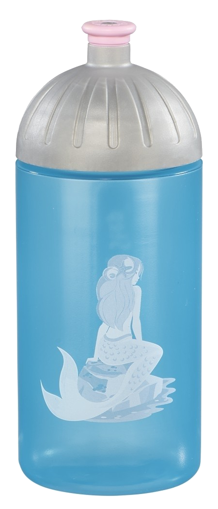 Step by Step 'Mermaid' Trinkflasche 0,5l blau