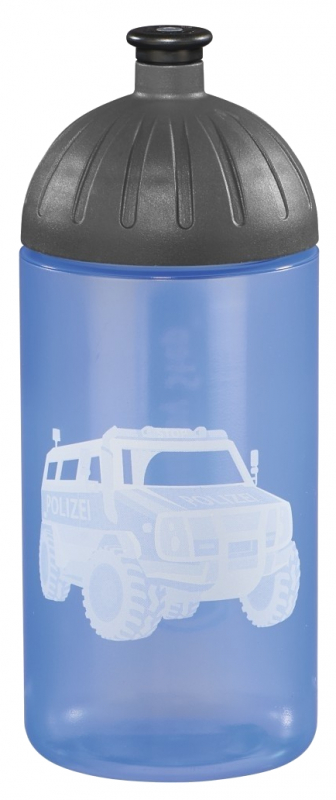 Step by Step 'City Cops' Trinkflasche 0,5l blau