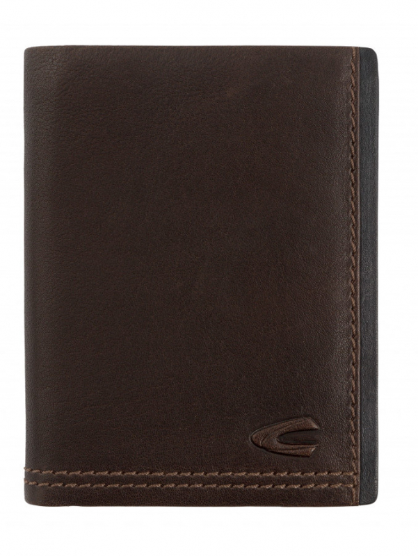 Camel Active 'Osaka' Kombibörse mit RFID-Schutz echt Rindleder braun