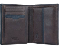 Camel Active 'Osaka' Kombibörse mit RFID-Schutz echt Rindleder braun