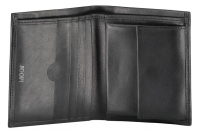 Joop 'Daphnis' Billfold V5 Börse Hochformat echt Leder schwarz