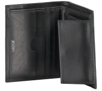 Joop 'Daphnis' Billfold V5 Börse Hochformat echt Leder schwarz