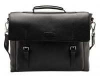 Joop 'Missori' Kreon Briefbag MHF mit Handgriff echt Leder black