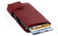Secwal2 Kartenetui Geldbeutel RFID Leder rot
