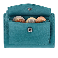 Secwal2 Kartenetui Geldbeutel RFID Leder türkis