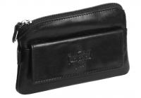 The Chesterfield Brand 'Miles' Schlüssel-Etui echt Leder schwarz