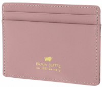 Braun Büffel 'Verona' Set Geldbörse und Kartenetui echt Leder rose
