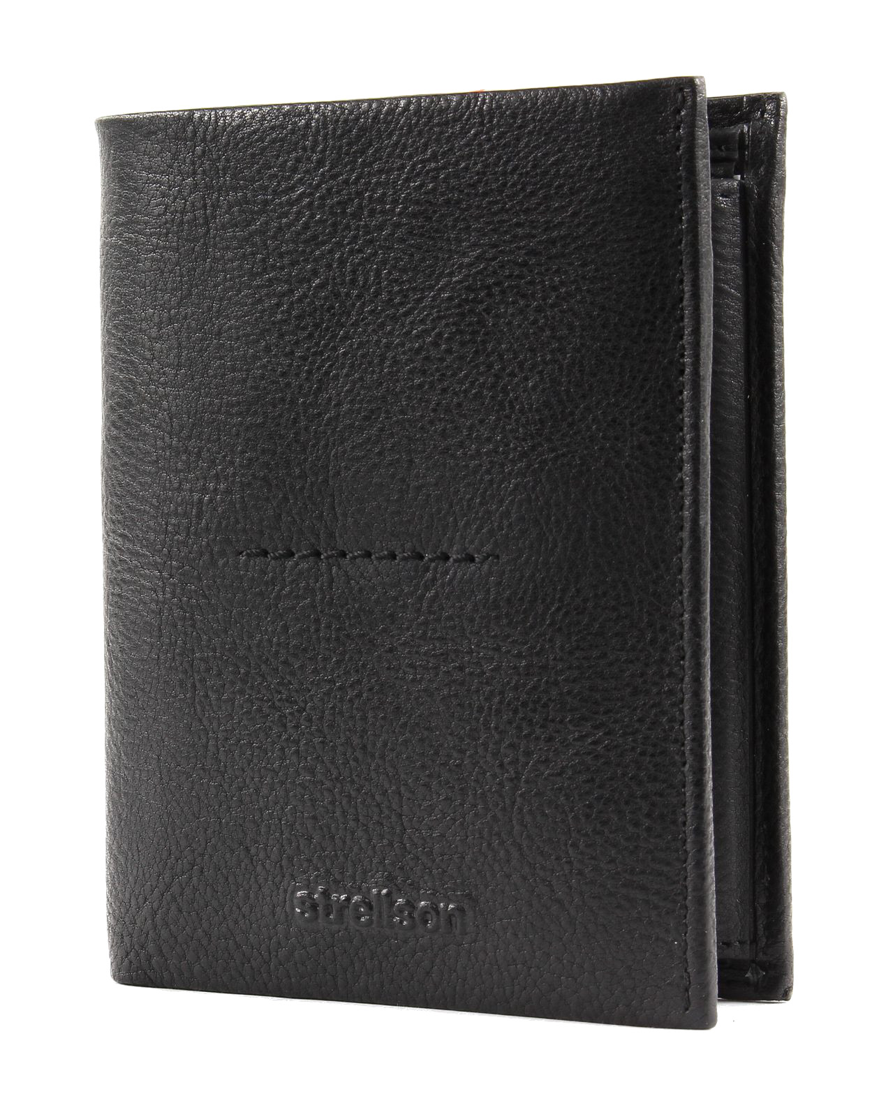 Strellson 'Coleman 2.0' Scheintasche mit RFID Hochformat echt Leder black