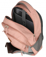 Travelite 'Basics' Rucksack Melange 22l rosa/grau