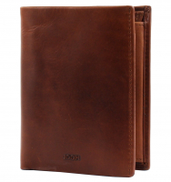 Joop Loreto 'Ladon' BillFold MV8 Börse Hochformat RFID-Schutz echt Leder dark brown