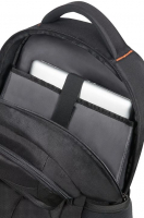 American Tourister 'At Work' Laptop Businessrucksack bis 17,3 Zoll 34l 0,7kg schwarz/orange