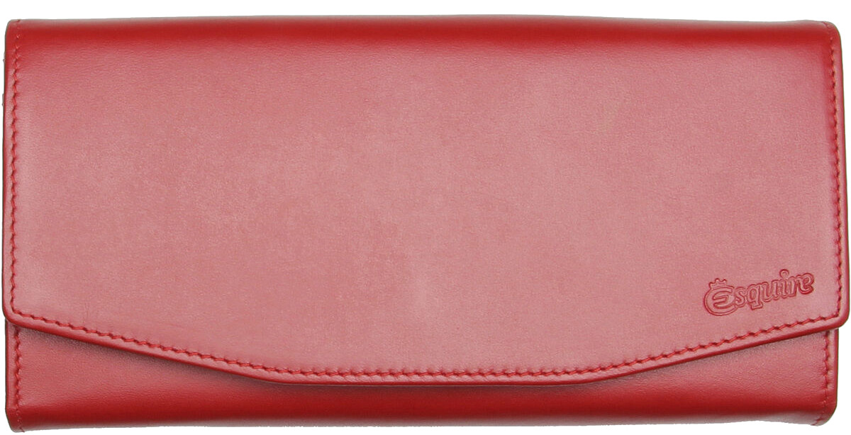 Esquire 'Silk 02' Langbörse echt Rindleder rot Esquire 'Silk 02' Langbörse echt Rindleder rot