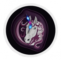 Step by Step 'Magic Mags Flash' Wechselmotiv mit Leuchtfunktion mystic unicorn purple