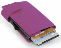 Secwal2 Kartenetui Geldbeutel RFID Leder pink