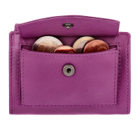 Secwal2 Kartenetui Geldbeutel RFID Leder pink