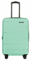 Franky 4-Rad Hartschalen-Trolley M 66cm erweiterbar 3,5kg mint