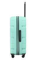 Franky 4-Rad Hartschalen-Trolley M 66cm erweiterbar 3,5kg mint