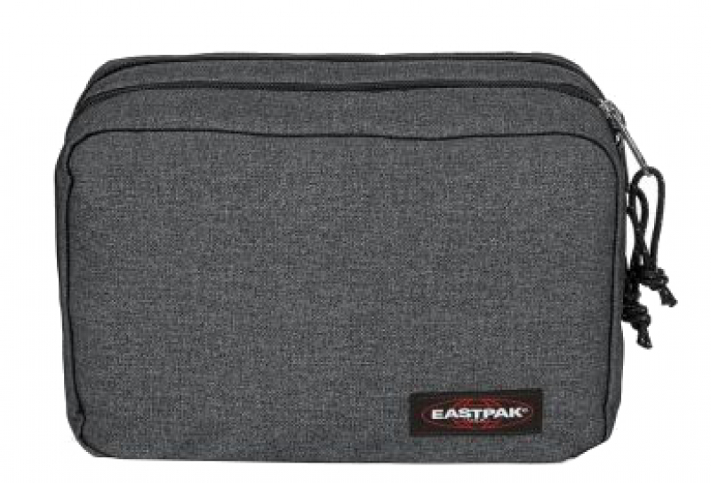 Eastpak 'Mavis' Kulturtasche 6l inc. Hängehaken black denim