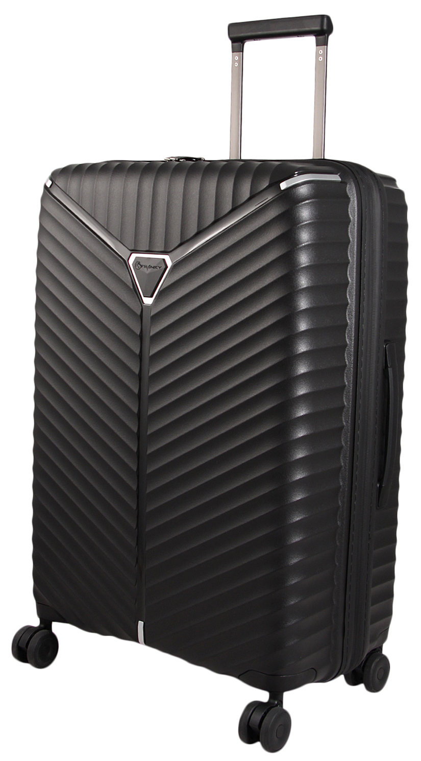 Franky 4-Rad Hartschalen-Trolley M 66cm 67l 2,9kg black