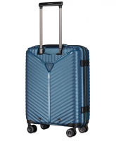 Franky 4-Rad Hartschalen-Trolley S 55cm 40l 2,3kg blue metallic