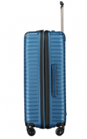 Franky 4-Rad Hartschalen-Trolley S 55cm 40l 2,3kg blue metallic