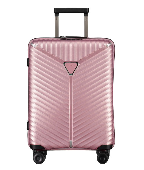 Franky 4-Rad Hartschalen-Trolley S 55cm 40l 2,3kg shiny rose
