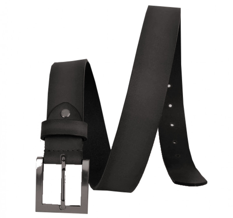 Prato 'LM Vishal' Damengürtel 100cm echt Leder shiny black