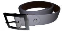 Prato 'LM Vishal' Damengürtel 95cm echt Leder light grey