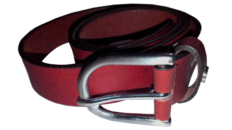 Prato 'LM Vishal' Damengürtel 110cm echt Leder rot