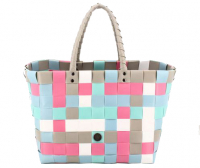 Prato 'EK1' Flechttasche PP Bag rose