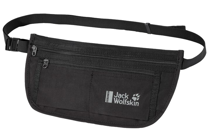 Jack Wolfskin 'Dokument Belt' RFID black