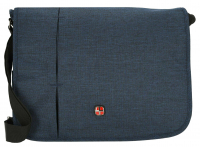 New Bags Messengertasche Laptopfach Organizer dunkelblau