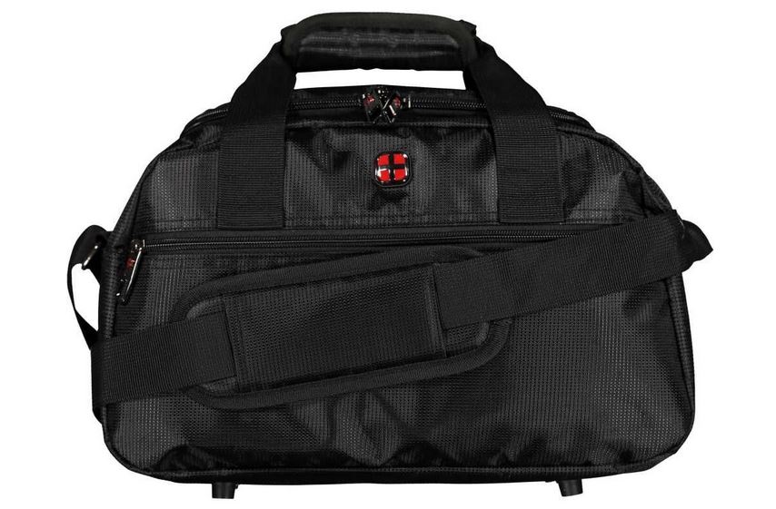New Bags Sporttasche aufsteckbar aus Spinnstoff black